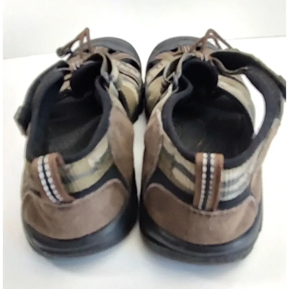 Keen‎ Newport Hiking Sport Sandals Size 4 Green Camo 1014988